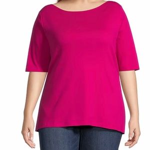 St. John's Bay Women's Plus T-Shirt